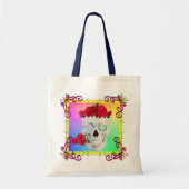 ミキチエススカルバラバロクアート虹の岩 トートバッグ (正面)