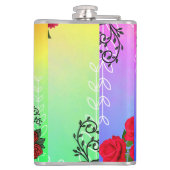 ミキチエススカルバラバロクアート虹の岩 フラスク (裏面)