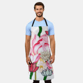 ミキチエスバラ花園 エプロン (着用した状態)