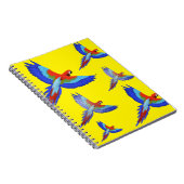 ミキチエスパラロットハワイ夏サンセットビーチ春 ノートブック (右側)