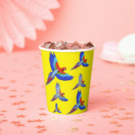 ミキチエスパラロットハワイ夏サンセットビーチ春 紙コップ