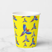 ミキチエスパラロットハワイ夏サンセットビーチ春 紙コップ (裏面)