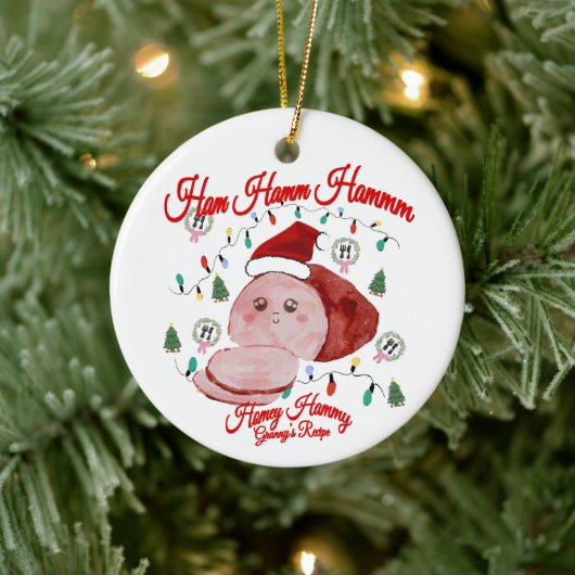 ミキチエスヴィンテージクリスマシャムサンクスギビング セラミックオーナメント (ツリー)