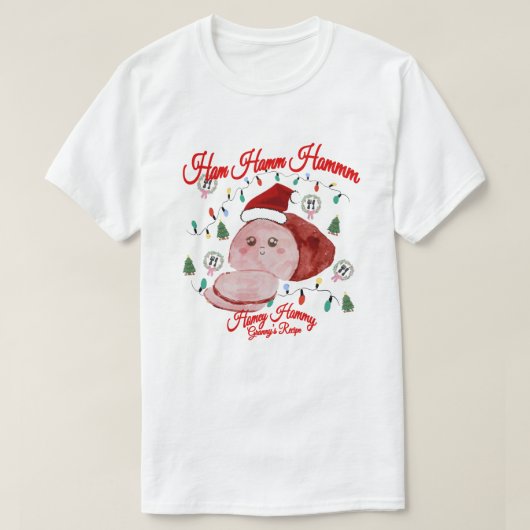 ミキチエスヴィンテージクリスマシャムサンクスギビング Tシャツ (デザイン正面)
