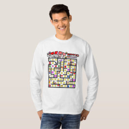 ミキチエス動画ゲーマーピクセルクラシッククリスマス引用文 Tシャツ