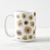 ミキチエス土日自然セルフロベバラ花 コーヒーマグカップ (左)