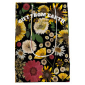 ミキチエス土日自然セルフロベバラ花 ミディアムペーパーバッグ (裏面)