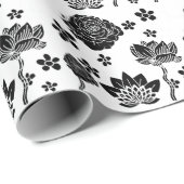 ミキチエス土日自然セルフロベバラ花 ラッピングペーパー (ロールコーナー)