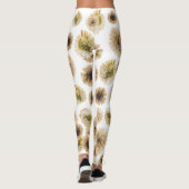 ミキチエス土日自然セルフロベバラ花 レギンス (裏面)