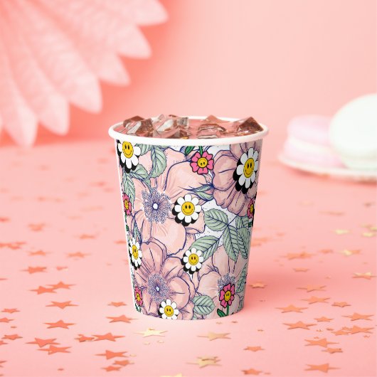 ミキチエス土日自然セルフロベバラ花 紙コップ (インサイチュ)