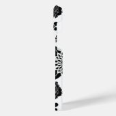 ミキチエス土日自然セルフロベバラ花 iPhoneケース (左側面)