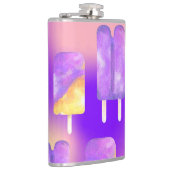 ミキチエス夏のレインボーパープル金ゴールド フラスク (右)