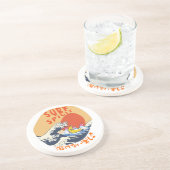 ミキチエス夏ウィンドサーフbananasplitアイスクリーム コースター (側面)