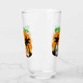 ミキチエス夏ウィンドサーフbananasplitアイスクリーム タンブラーグラス (左)