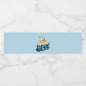 ミキチエス夏ウィンドサーフbananasplitアイスクリーム ペットボトルラベル (シングルラベル)