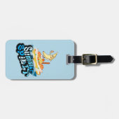 ミキチエス夏ウィンドサーフbananasplitアイスクリーム ラゲッジタグ (正面横)