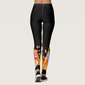 ミキチエス夏テディベア赤ワイン火 レギンス (裏面)