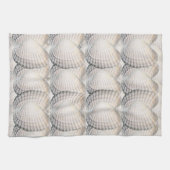 ミキチエス夏ビーナスシェル海ビーチ キッチンタオル (横)