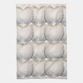 ミキチエス夏ビーナスシェル海ビーチ キッチンタオル (縦)