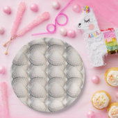 ミキチエス夏ビーナスシェル海ビーチ ペーパープレート (パーティー)