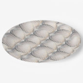 ミキチエス夏ビーナスシェル海ビーチ ペーパープレート (アングル)