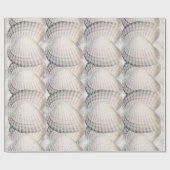 ミキチエス夏ビーナスシェル海ビーチ ラッピングペーパー (フラット)