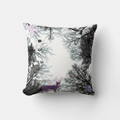 ミキチエス妖精の魔法の木の森フクロウ クッション (正面)