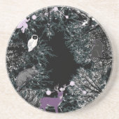 ミキチエス妖精の魔法の木の森フクロウ コースター (正面)