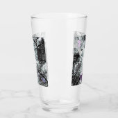 ミキチエス妖精の魔法の木の森フクロウ タンブラーグラス (左)