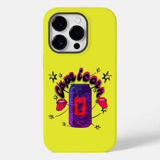 ミキチエス山羊座デビルロックスター土星 Case-Mate iPhoneケース (裏面)