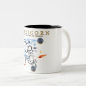 ミキチエス山羊座ハッピーニューイヤー土星星占い ツートーンマグカップ (正面右)