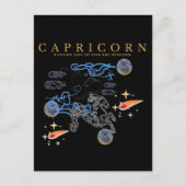 ミキチエス山羊座ハッピーニューイヤー土星星占い ポストカード (正面)