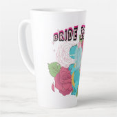 ミキチエス恐竜結婚花嫁班 カフェラテマグ (左アングル)