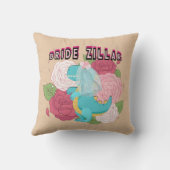 ミキチエス恐竜結婚花嫁班 クッション (裏面)