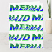 ミキチエス海マーメイドビーナスシーブルー カード (正面)