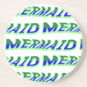 ミキチエス海マーメイドビーナスシーブルー コースター (正面)