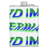 ミキチエス海マーメイドビーナスシーブルー フラスク (裏面)