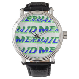 ミキチエス海マーメイドビーナスシーブルー 腕時計