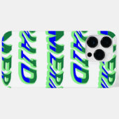 ミキチエス海マーメイドビーナスシーブルー Case-Mate iPhoneケース (裏面 (横))