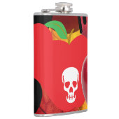 ミキチエス赤スカル毒性リンゴビーガン夏 フラスク (右)