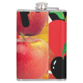 ミキチエス赤スカル毒性リンゴビーガン夏 フラスク (裏面)