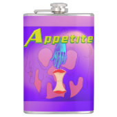 ミキチエス赤スカル毒性リンゴビーガン夏 フラスク (正面)