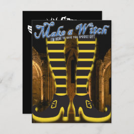 ミキチエス魔女ウィザードハロウィンフルムーン 招待状