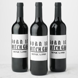 ミキチエス魔女エラハロウィーン不気味なホッカスポカス ワインラベル