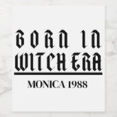 ミキチエス魔女エラハロウィーン不気味なホッカスポカス ワインラベル (シングルラベル)