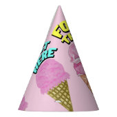ミキチエス・アイスクリーム・パーティー・ユナイト・サマー パーティーハット (左)