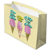 ミキチエス・アイスクリーム・パーティー・ユナイト・サマー ラージペーパーバッグ (裏面アングル)