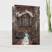 ミキチエス・ゴシックハロウィン結婚のソウルメイトヴィンテージ 箔グリーティングカード (裏面)