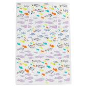 ミキチエス・ビーナス・マーメイド魚釣り夏 ミディアムペーパーバッグ (正面)