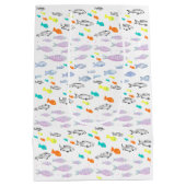 ミキチエス・ビーナス・マーメイド魚釣り夏 ミディアムペーパーバッグ (裏面)